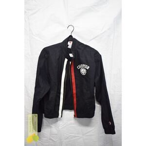 Champion Women's Game Day Full Zip Top Black Medium